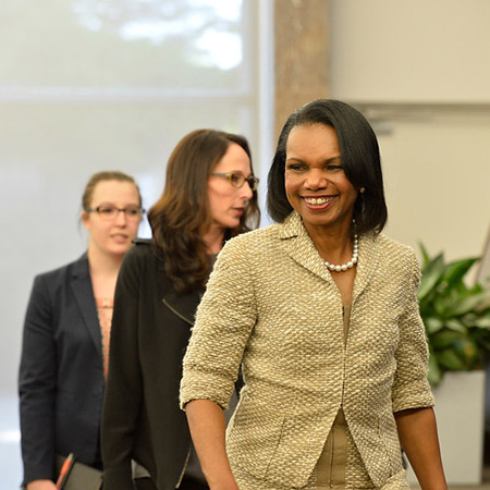 Johns Hopkins SAIS event with  Condoleezza Rice 