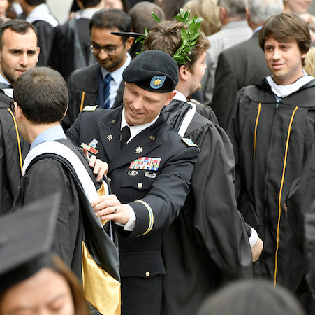 SAIS Europe Commencement Military