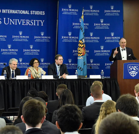 Johns Hopkins SAIS panel discussion  