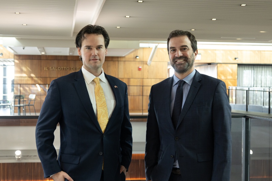 students in group photo in class