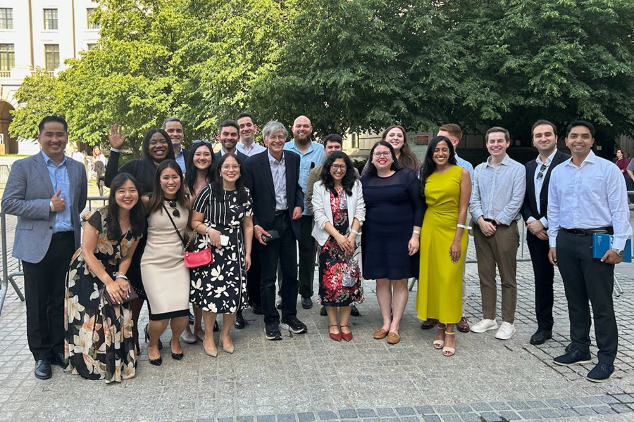 PSFS Grad Students with Dean Steinberg, 2024